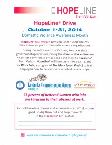 HOpeline flyer